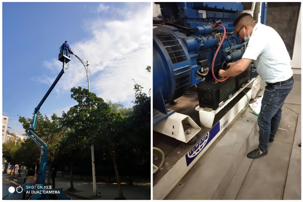 1683208400867440.jpg 检修路灯与柴油发电机组维护保养.jpg